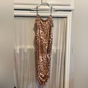 Cheetah Print Dress